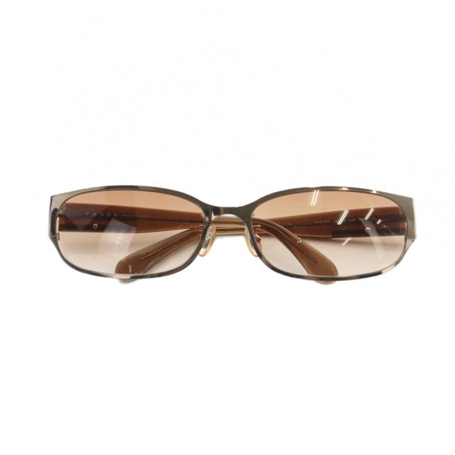 中古】プラダ PRADA SPR 76G サングラス 眼鏡 めがね カラーレンズ 64