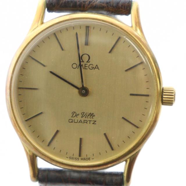 中古】オメガ OMEGA ジャンク品 デビル クォーツ 1330 腕時計
