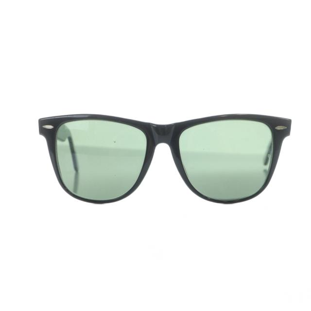 【中古】レイバン RAY BAN WAYFARER?U サングラス 眼鏡 めがね ロゴ カラーレンズ 黒 ブラック ■GY11 /MQ メンズ