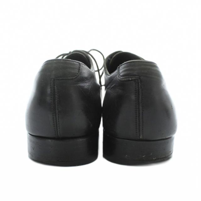 【中古】DOLCE&GABBANA ビジネスシューズ ドレス 革靴 レザー ポインテッドトゥ レースアップ 5.5 24.5cm 黒