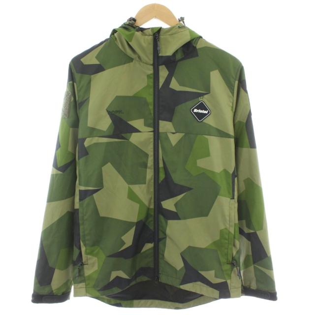 【中古】エフシーレアルブリストル F.C.Real Bristol FCRB CAMOUFLAGE PRACTICE JACKET マウンテンパーカ ブルゾン
