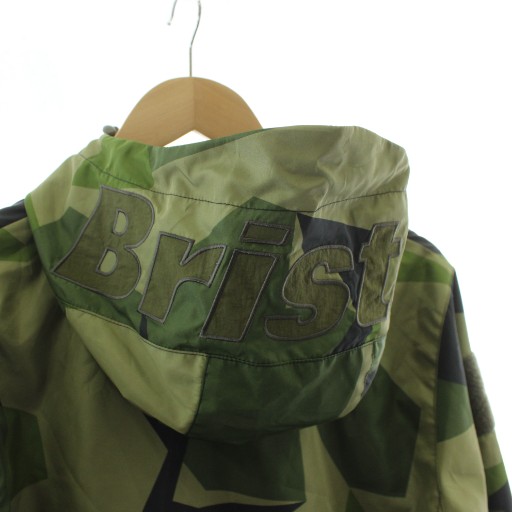【中古】エフシーレアルブリストル F.C.Real Bristol FCRB CAMOUFLAGE PRACTICE JACKET マウンテンパーカ ブルゾン