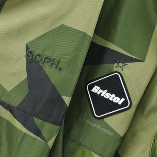 【中古】エフシーレアルブリストル F.C.Real Bristol FCRB CAMOUFLAGE PRACTICE JACKET マウンテンパーカ ブルゾン