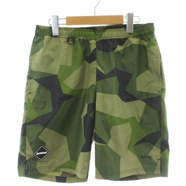 【中古】エフシーレアルブリストル F.C.Real Bristol FCRB カモフラージュプラクティスショートパンツ