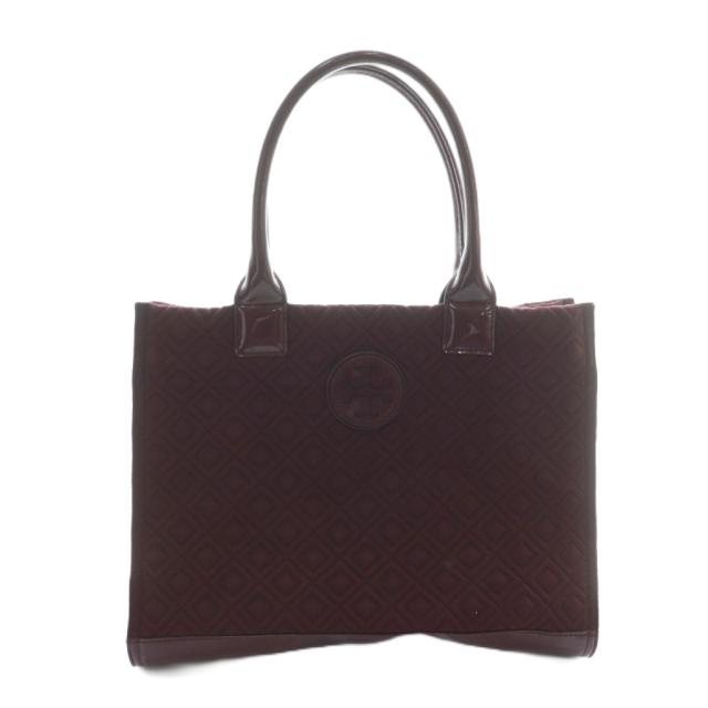 【中古】トリーバーチ TORY BURCH ハンドバッグ 布製 紫 パープル /AQ ■OS ■GY18 レディース