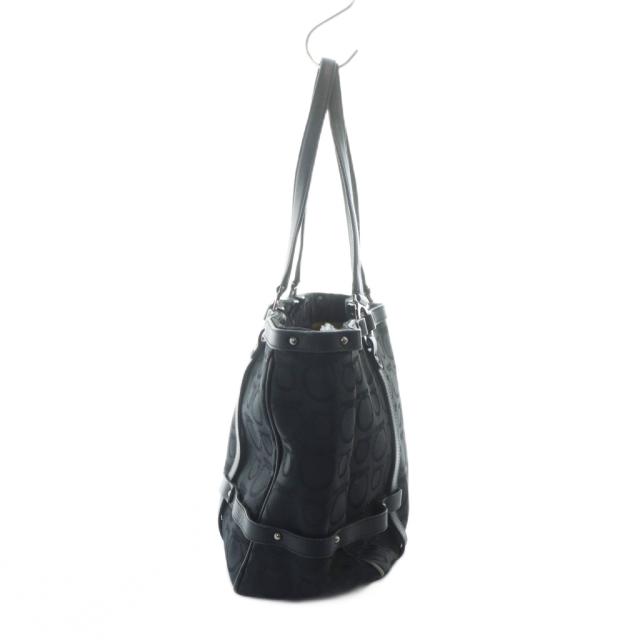 【中古】サルヴァトーレフェラガモ Salvatore Ferragamo トートバッグ ハンド AU-21/7859 キャンバス レザー