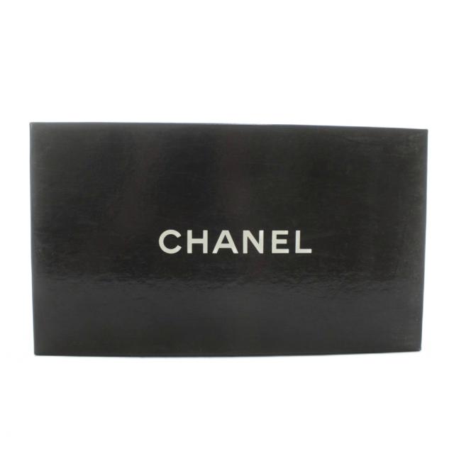 【中古】シャネル CHANEL パンプス レザー ポインテッドトゥ ヒール バイカラー 35 22.5cm ベージュ 黒 ブラック