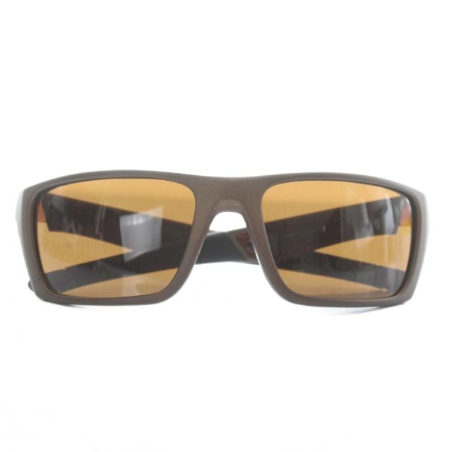 【中古】オークリー OAKLEY JURY 眼鏡 サングラス メタルフレーム カラーレンズ スクエア 61□17 茶色 OO4045-02