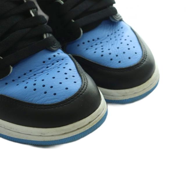 【中古】ナイキ NIKE スニーカー シューズ US5 23.5cm 青 ブルー 白 ホワイト 黒 ブラック DZ5485-400 /AQ ■OS