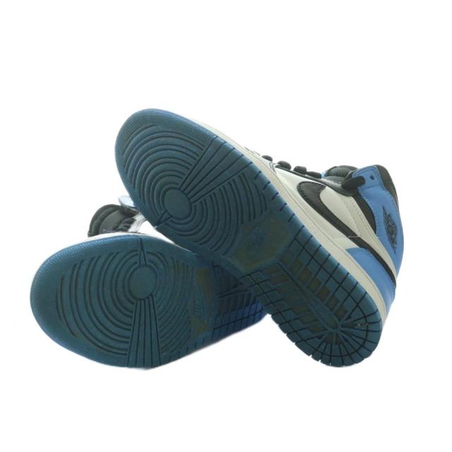 【中古】ナイキ NIKE スニーカー シューズ US5 23.5cm 青 ブルー 白 ホワイト 黒 ブラック DZ5485-400 /AQ ■OS