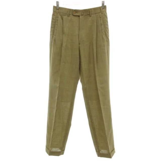 【中古】エルメネジルドゼニア Ermenegildo Zegna ダブルスーツ セットアップ ジャケット パンツ Super 100's_4