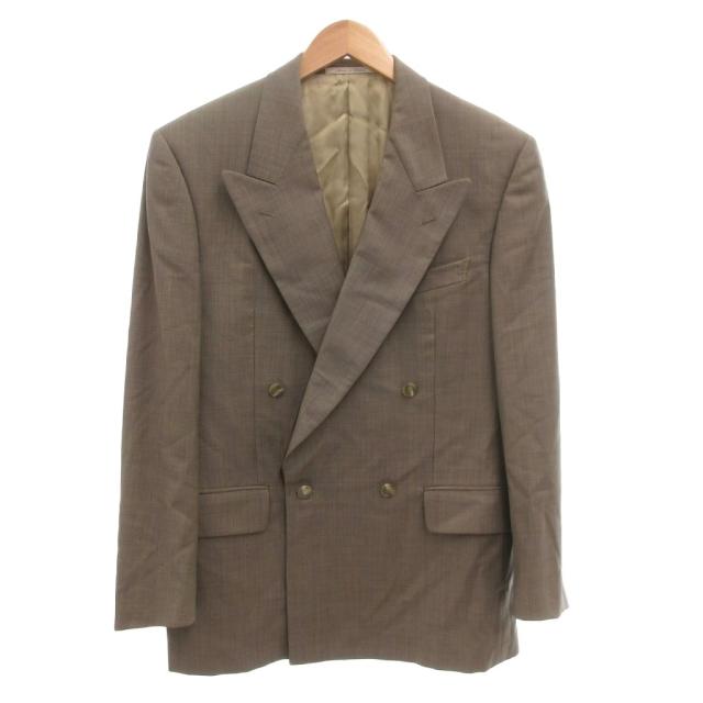 【中古】エルメネジルドゼニア Ermenegildo Zegna セットアップ スーツ テーラードジャケット パンツ スラックス_1