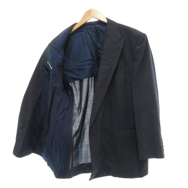 【中古】エルメネジルドゼニア Ermenegildo Zegna HERITAGE ウール ダブルスーツ セットアップ ジャケット パンツ_3
