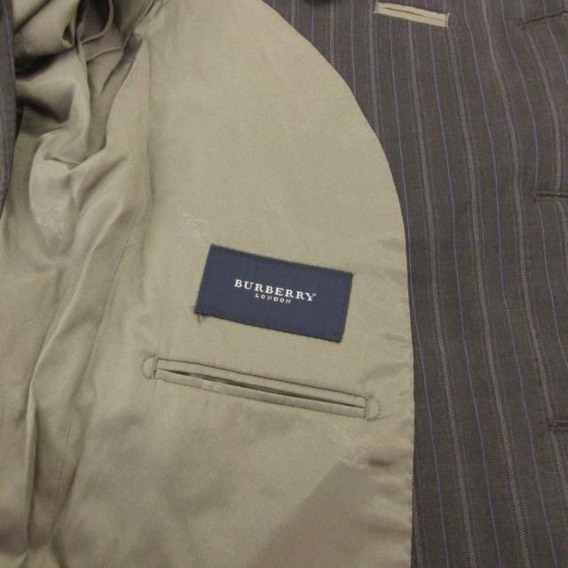 【中古】バーバリー ロンドン BURBERRY LONDON セットアップ スーツ ジャケット パンツ ストライプ柄 42 52_7