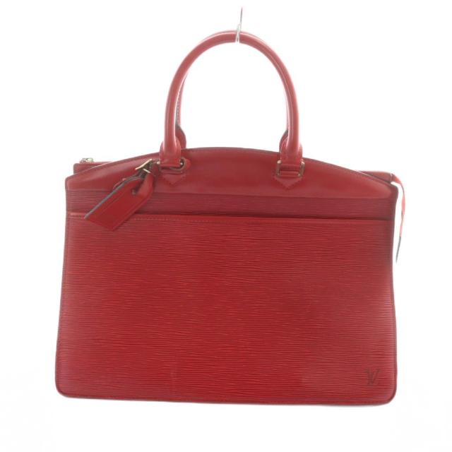 【中古】ルイヴィトン LOUIS VUITTON リヴィエラ エピ ハンドバッグ M48187 トート レザー ロゴ 赤 レッド ■GY17