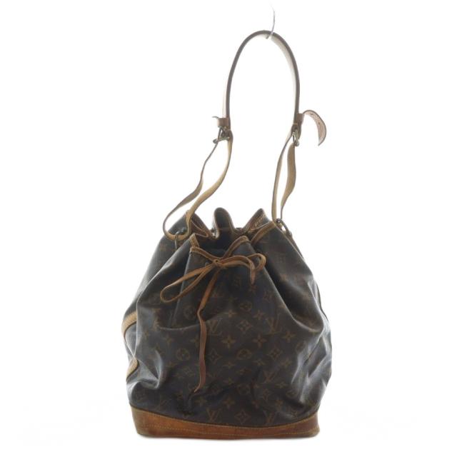 【中古】ルイヴィトン LOUIS VUITTON ノエ モノグラム ショルダーバッグ M42224 斜めがけ ロゴ PVC レザー