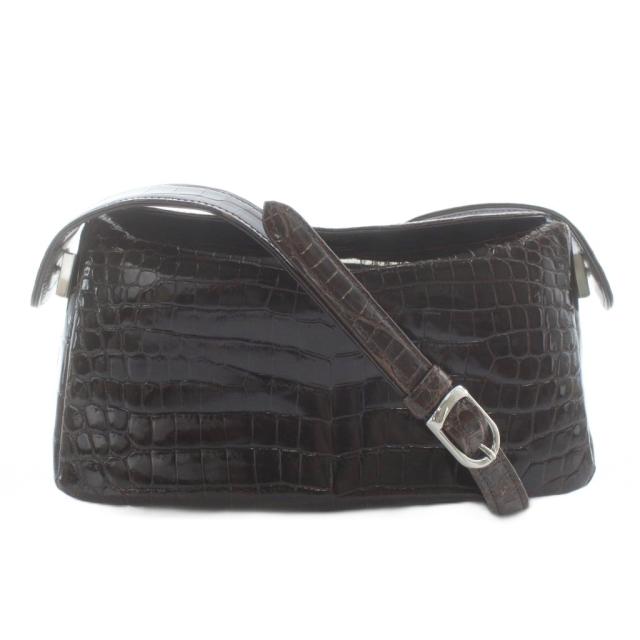 TOD'S トッズ ショルダーバッグ オレンジ×キャメル 14057 ユニセックス