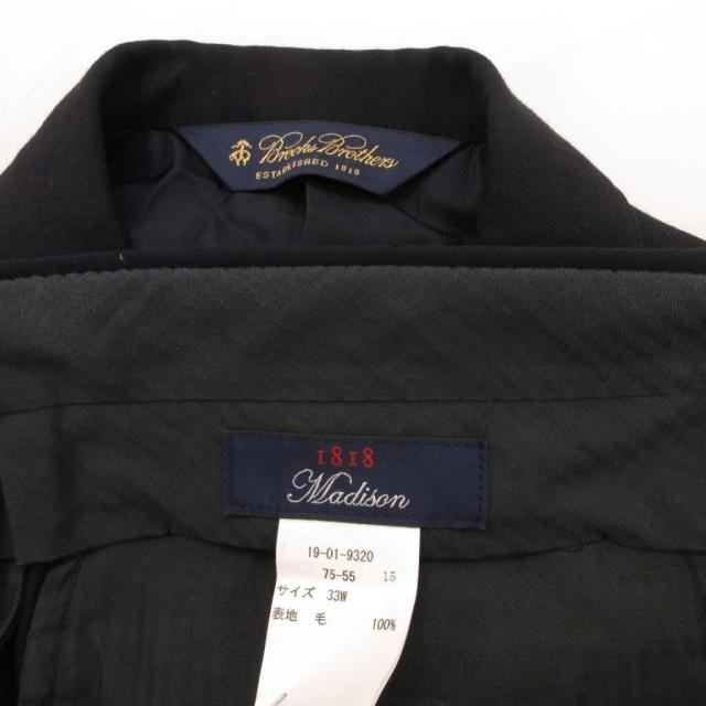 【中古】ブルックスブラザーズ シングルスーツ セットアップ テーラードジャケット パンツ スラックス 75-55_7