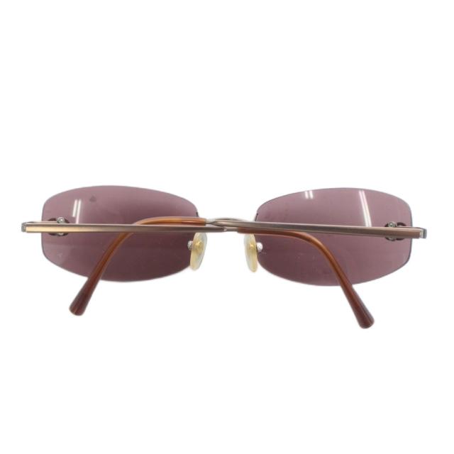 中古】シャネル CHANEL 眼鏡 サングラス カラーレンズ リムレス ツー