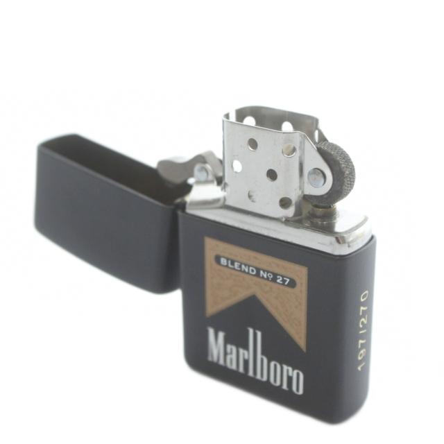 【中古】未使用品 ジッポー ZIPPO マルボロ Marlboro No.27 ブラックマット 197/270 オイルライター 喫煙具 タバコ_4