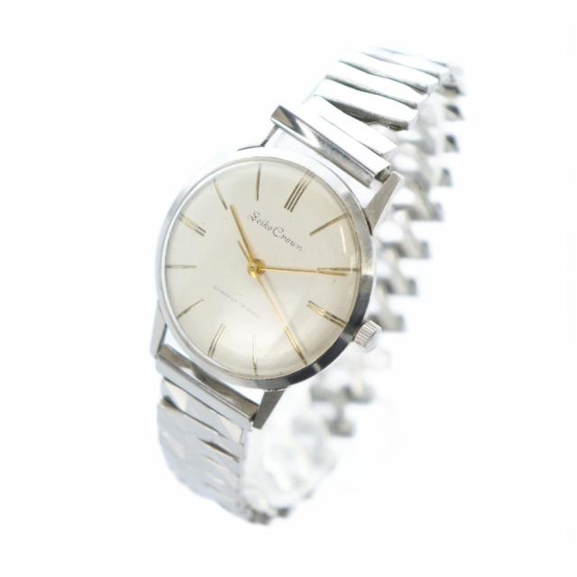 【中古】セイコー SEIKO CROWN DIASHOCK 19 JEWELS J14022 クラウン 腕時計 ヴィンテージ ウォッチ 手巻き 19石_1