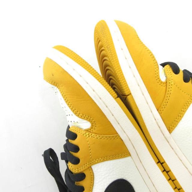 【中古】ナイキ NIKE AIR JORDAN 1 RETRO HIGH OG エアジョーダン スニーカー シューズ ハイカット 27.5 黄 DZ-5485