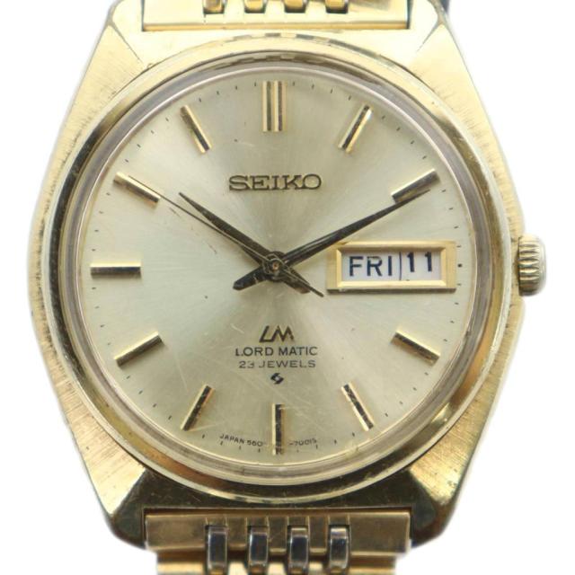 中古セイコー SEIKO 5606-7000 LORDMATIC LM ロードマチック 腕時計