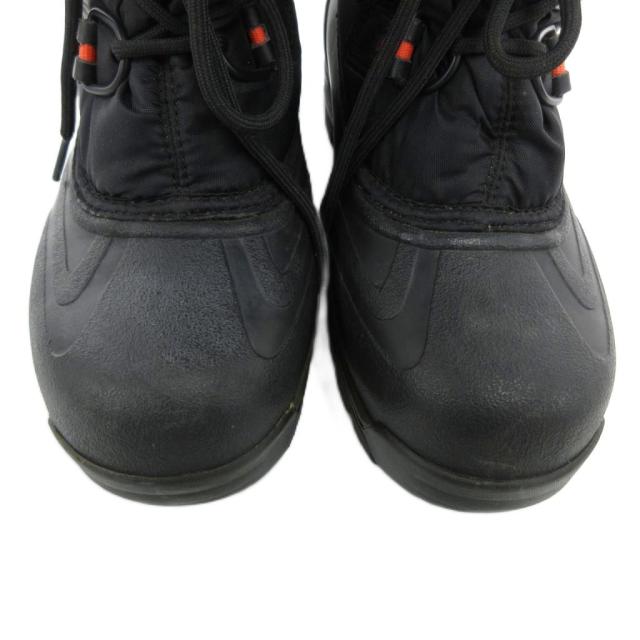 【中古】ソレル SOREL NL2134-010 スノーライオン XT ウィンターブーツ スノー ロゴ レースアップ 25cm 黒 ブラック_7