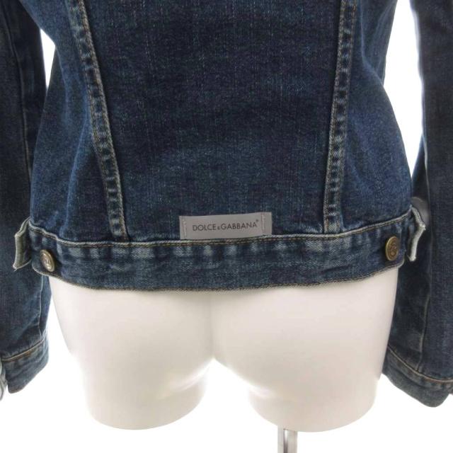 中古】ドルチェ&ガッバーナ デニムジャケット Gジャン ブルゾン 40