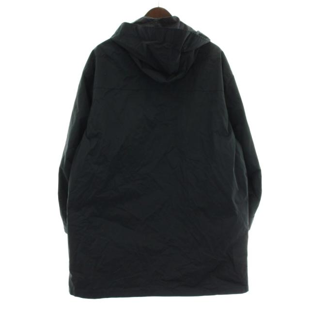 【中古】TATRAS 24AW TARO ダウンジャケット アウター ナイロン 切り替え フード ジップアップ 04 黒 MTAT24A4840-D