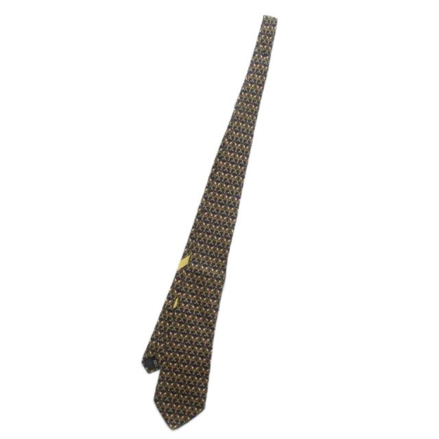 【中古】サルヴァトーレフェラガモ Salvatore Ferragamo ネクタイ 7本セット 絹 シルク ワイドタイ 総柄 マルチカラー_5