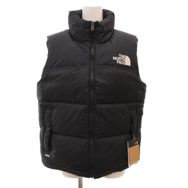 【中古】未使用品 ザノースフェイス タグ付き 1996 RETRO NUPTSE ダウンベスト ジャケット 700フィルパワー M 黒