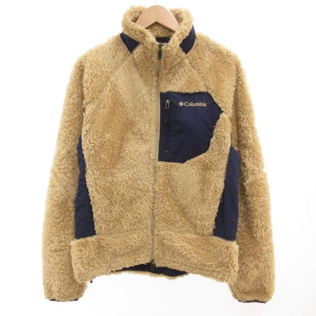【中古】コロンビア Columbia アーチャーリッジジャケット ブルゾン フリース L 茶 ブラウン 211 PM3621 /JS ■GY18