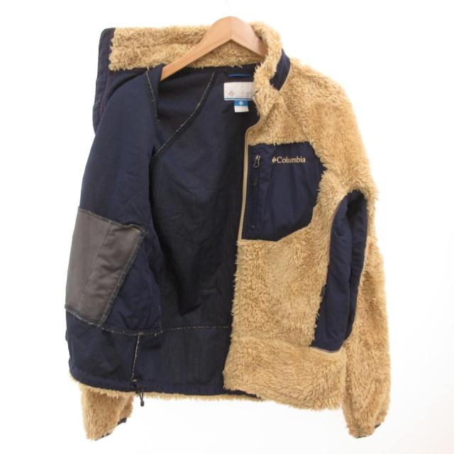 【中古】コロンビア Columbia アーチャーリッジジャケット ブルゾン フリース L 茶 ブラウン 211 PM3621 /JS ■GY18_2