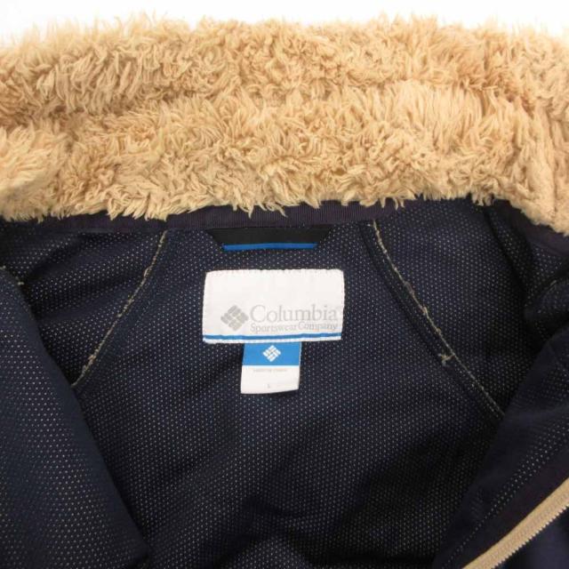 【中古】コロンビア Columbia アーチャーリッジジャケット ブルゾン フリース L 茶 ブラウン 211 PM3621 /JS ■GY18_4