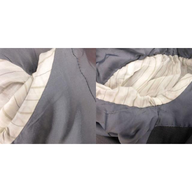 【中古】ヒューゴボス HUGO BOSS セットアップ スーツ ビジネス ジャケット パンツ ウール 52 グレー /FF ■GY18_8