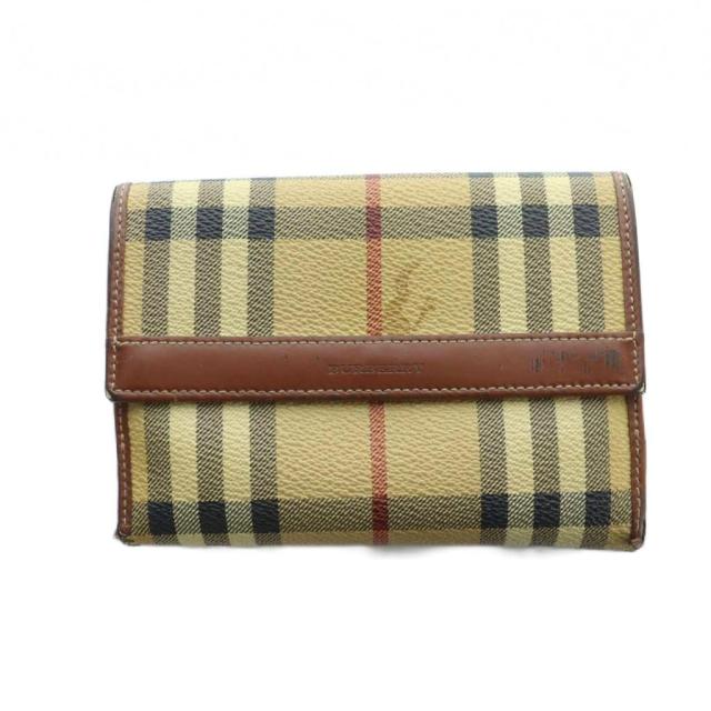 BURBERRY LONDON 二つ折り財布 ノバチェック 茶 BURBERRY LONDON 二つ折り財布 ノバチェック 茶 【公式通販】
