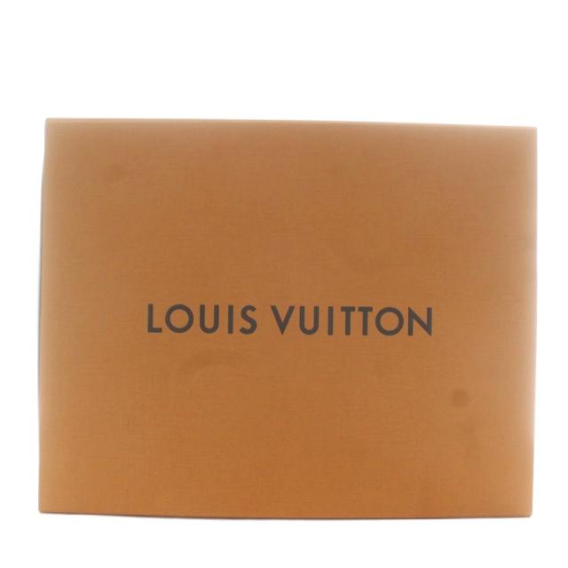 【中古】LOUIS VUITTON マッチアップライン モノグラム エクリプス スニーカー PVC ローカット ロゴ 7.5 26.5cm 黒_7