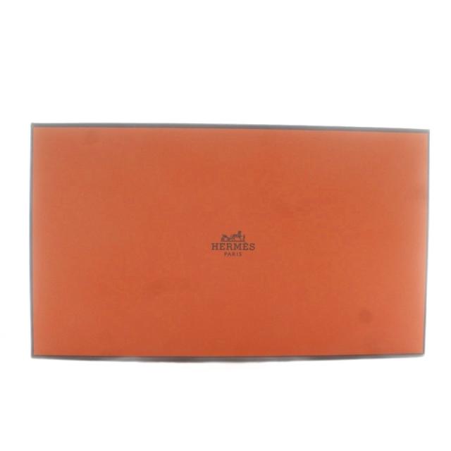 【中古】エルメス HERMES ローファー モカシン レザー スクエアトゥ Hロゴ 36 23?p 黒 ブラック /XZ ■GY18_7