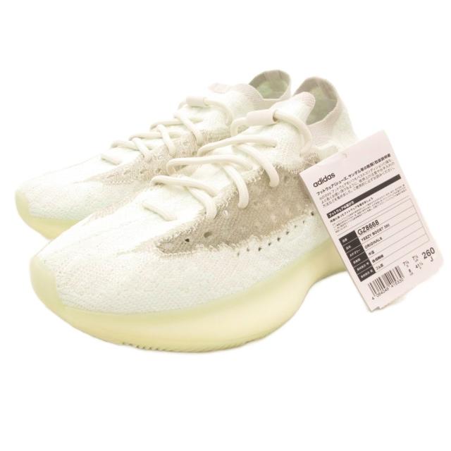 【中古】未使用品 アディダス adidas イージーブースト380 カルサイトグロー スニーカー シューズ 26cm 白 ホワイト_1