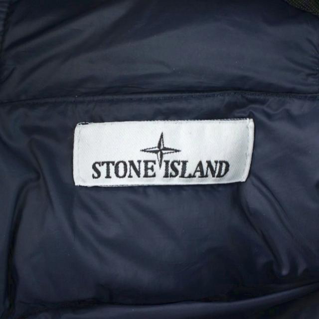 【中古】ストーンアイランド STONE ISLAND OPAQUE NYLON TWILL DOWN ダウンジャケット XL 紺 ネイビー 771541421_2