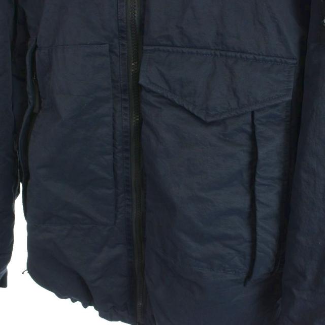 【中古】ストーンアイランド STONE ISLAND OPAQUE NYLON TWILL DOWN ダウンジャケット XL 紺 ネイビー 771541421_7