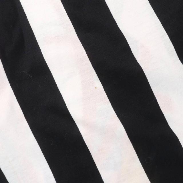 【中古】ヴェルサーチジーンズ Tシャツ 半袖 シュヴァルツブルク＝ルードルシュタット侯国紋章 総柄 L 黒 白_4