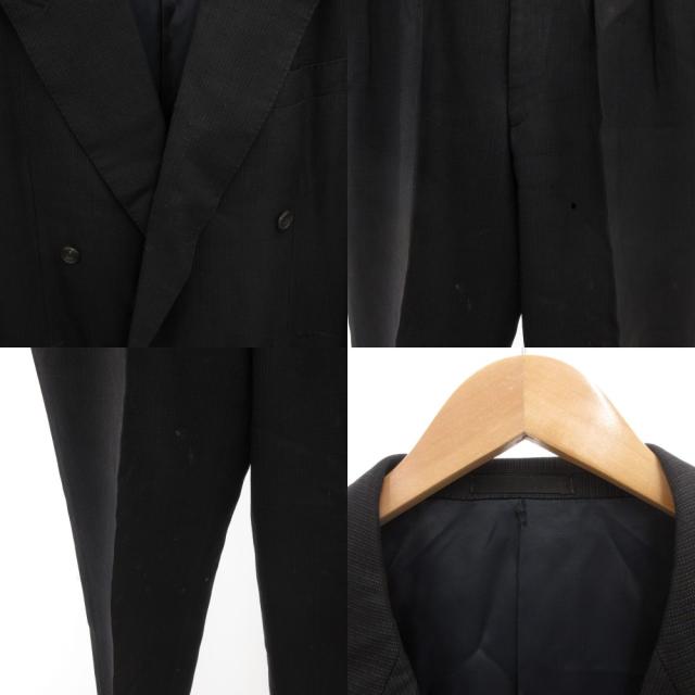 【中古】バーバリーズ Burberrys ヴィンテージ セットアップ ダブル スーツ テーラードジャケット パンツ_7