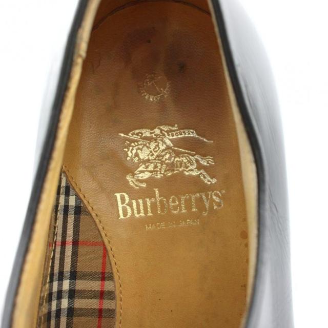 【中古】バーバリーズ Burberrys ビジネスシューズ ドレス 革靴 レザー Uチップ 5.5 25.5cm 黒 ブラック /XZ ■GY18_6