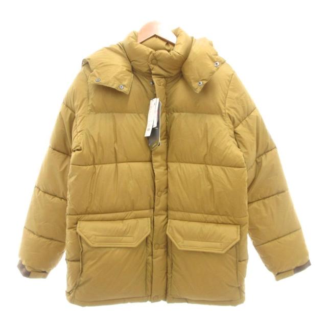 【中古】未使用品 ザノースフェイス タグ付 キャンプ シェラ ショート 中綿ジャケット フード付き M