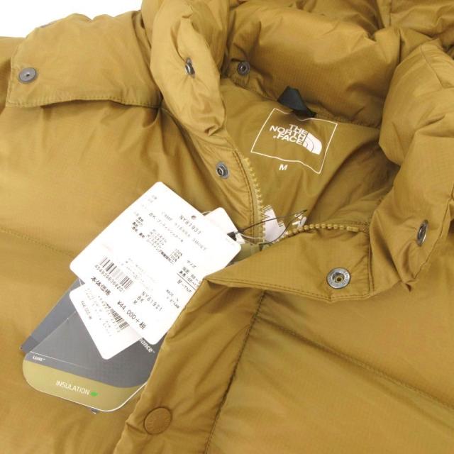 【中古】未使用品 ザノースフェイス タグ付 キャンプ シェラ ショート 中綿ジャケット フード付き M_4