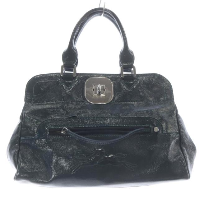 【中古】ロンシャン LONGCHAMP ショルダーバッグ ハンドバッグ 2way 緑 グリーン 0843337 /SR ■GY18 レディース