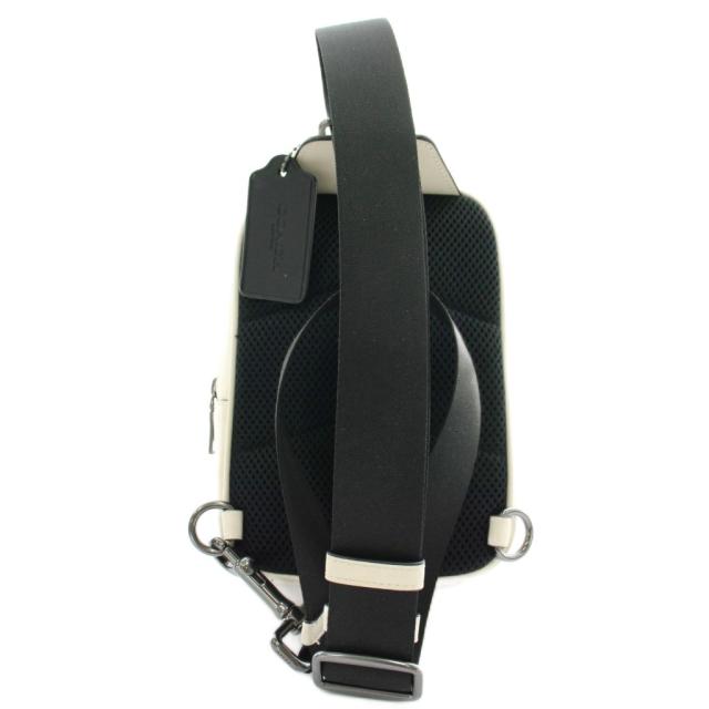 未使用★COACH レーサースリングパックカラーブロックシグネチャーキャンバス 中古】COACH レーサー スリング パック カラーブロック シグネチャー
