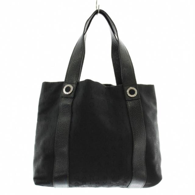 中古】ブルガリ BVLGARI ロゴマニア トートバッグ ハンド 中古】ブルガリ BVLGARI ロゴマニア トートバッグ ハンド
